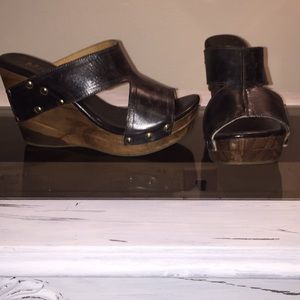 Bed Stu Wedges Size 8